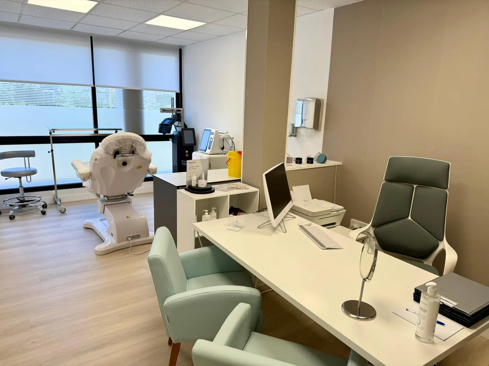Consulta médica de Quantum Pío XII en el Hospital de Día Pío XII, Madrid